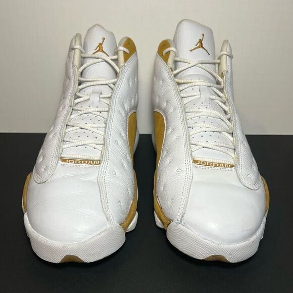 Mens 04’ AIR JORDAN 13 XIII Wheat Leather Basketball Sneakers / Size 12 - Picture 2 of 9